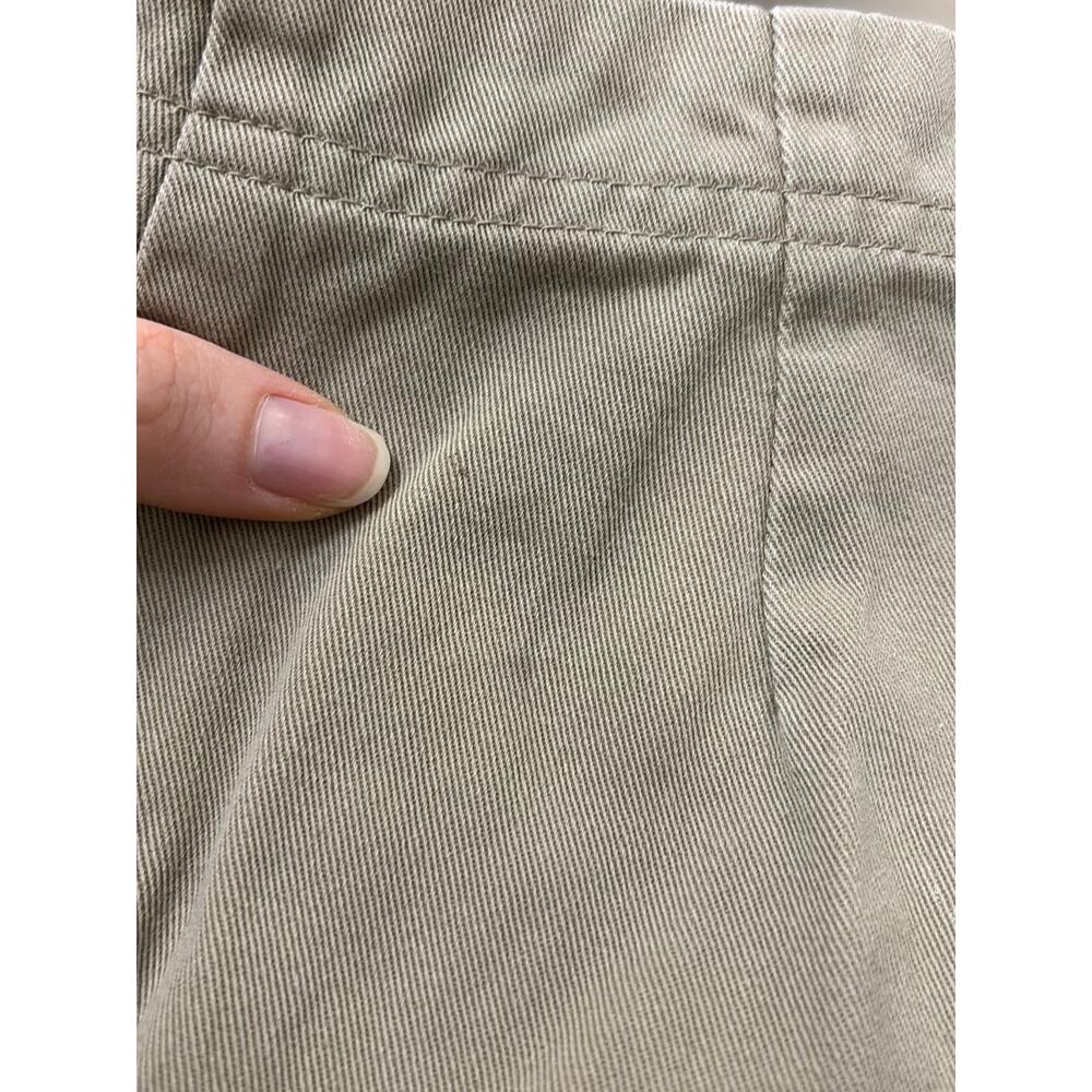 Sonoma Skort Womens 8 Khaki Wrap Button Front Mini 100% Cotton Vintage 90s - Picture 6 of 7